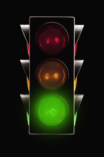 Traffic lights. Photographe : Mike Kemp