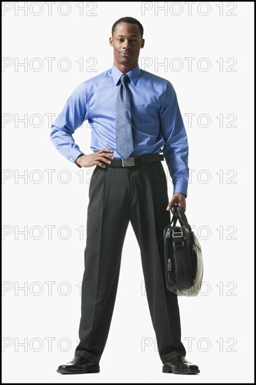 Portrait of a businessman. Photographe : Mike Kemp