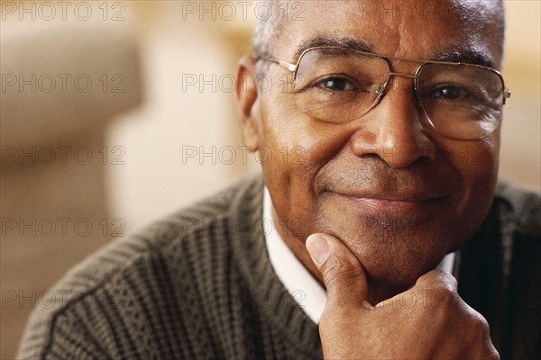 Portrait of a senior man. Photographe : Rob Lewine