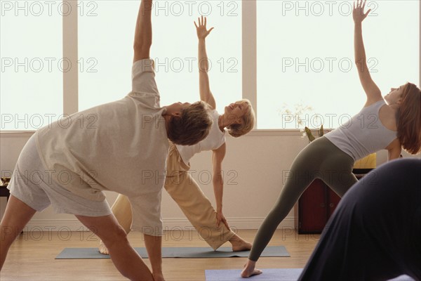 Yoga class. Photographe : Rob Lewine