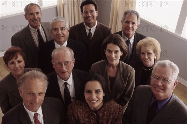 Portrait of business colleagues. Photographe : Rob Lewine