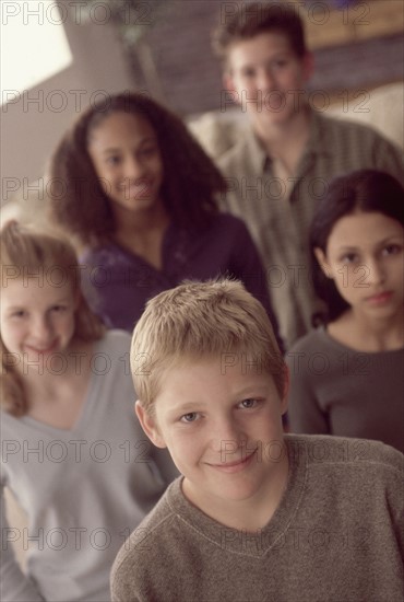 Group of teenagers. Photographe : Rob Lewine