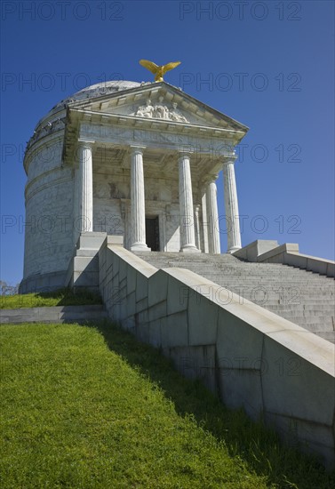 Illinois memorial at Vicksburg National Military Park.