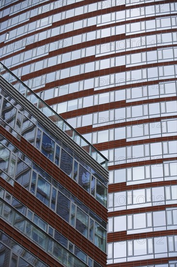 Exterior of high-rise buildings. Photo : fotog