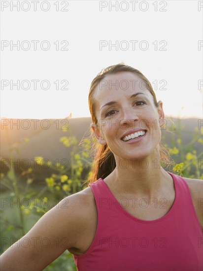 Portrait of a trail runner.