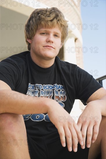 Macho teenage boy. Photo : Stewart Cohen