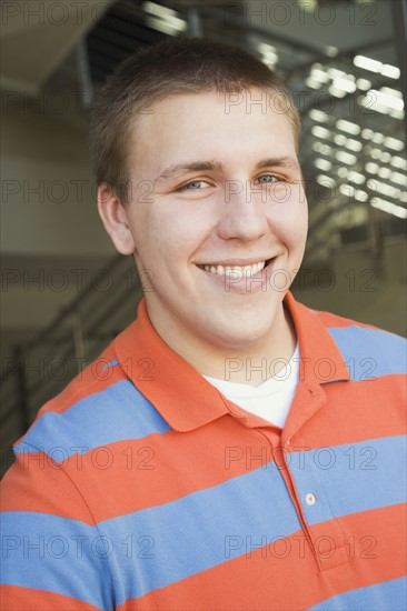 Happy teenage boy. Photo : Stewart Cohen