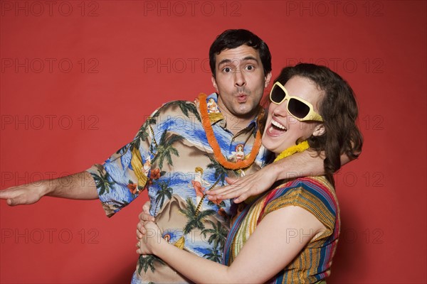 Couple on tropical vacation. Photo : Stewart Cohen