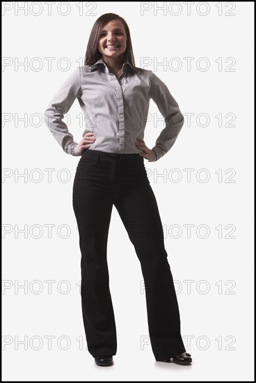 Portrait of a confident businesswoman. Photo : Mike Kemp