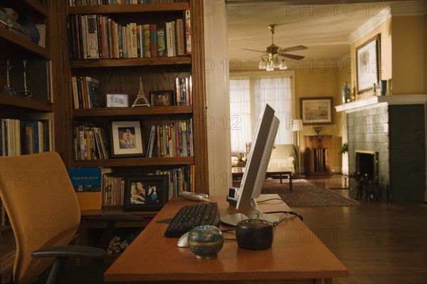 Home office. Photo : Stewart Cohen