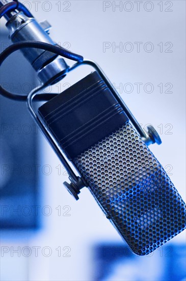 Audio recording microphone.