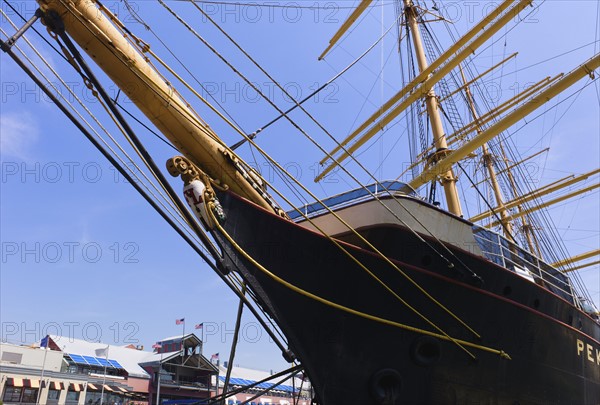 Ship at South Street seaport.