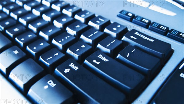 Computer keyboard.