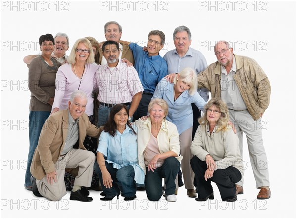 A group of happy people. Photo : momentimages