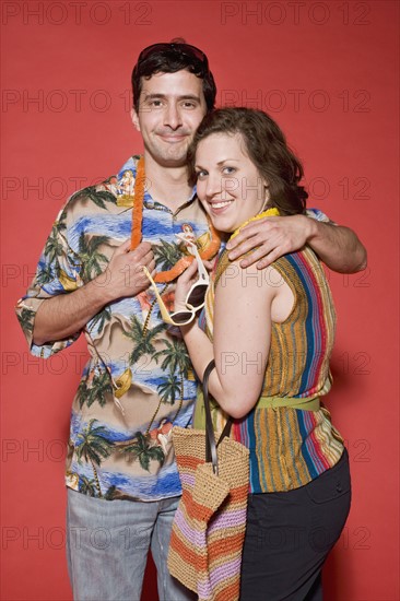 Couple on tropical vacation. Photo : Stewart Cohen