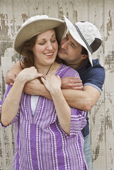 Couple embracing. Photo : Stewart Cohen