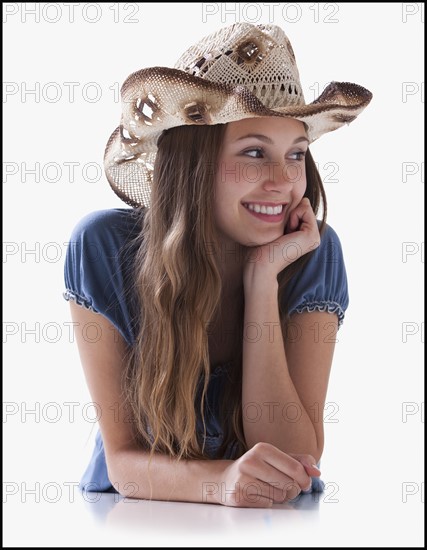 Happy cowgirl. Photo : Mike Kemp