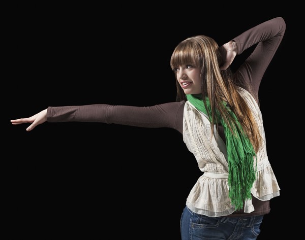 Female dancer performing lyrical dance. Photo : Mike Kemp