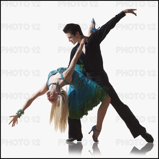 Couple performing ballroom dance. Photo : Mike Kemp