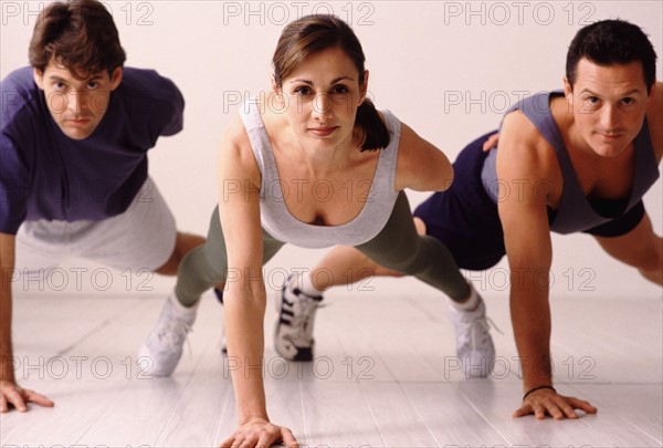 Aerobics class. Photo : Rob Lewine