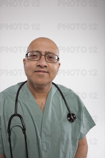 Portrait of a doctor. Photo : Dan Bannister