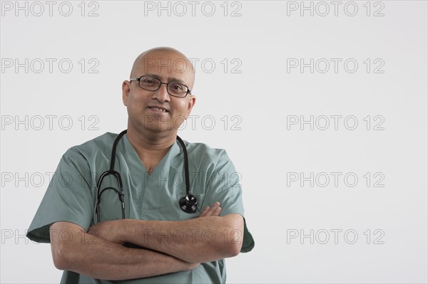 Portrait of a doctor. Photo : Dan Bannister