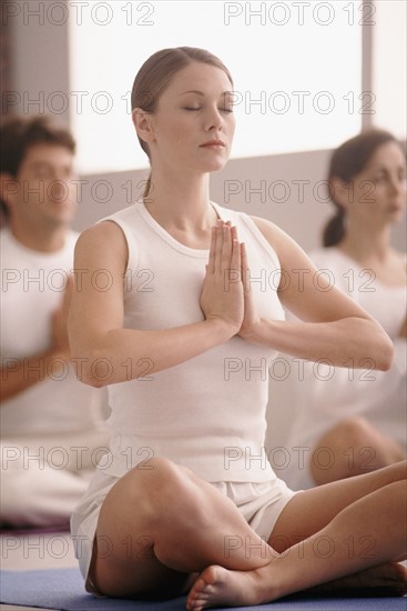 Yoga class. Photo : Rob Lewine