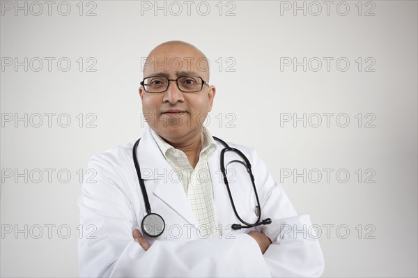 Portrait of a doctor. Photo : Dan Bannister