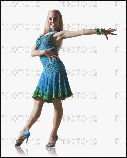 Female ballroom dancer. Photo : Mike Kemp