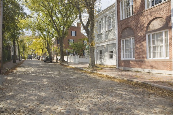 Cobblestone street. Photo : Chris Hackett