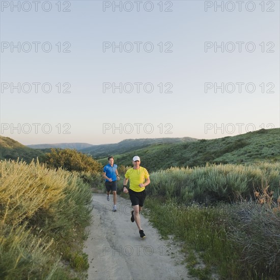 Trail runners.