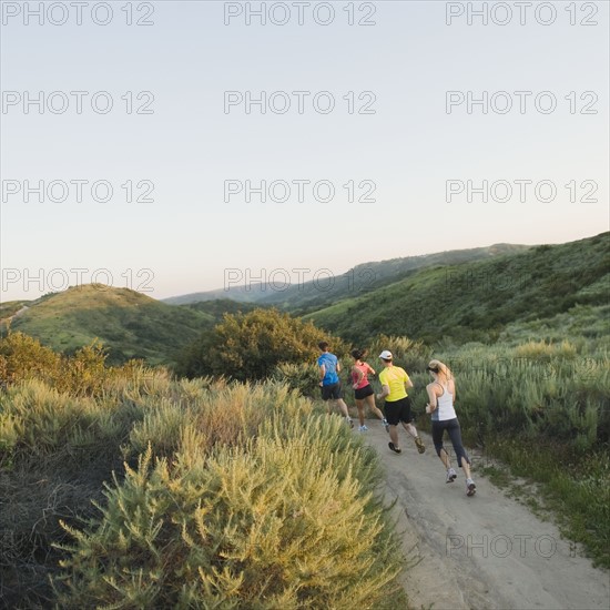 Trail runners.