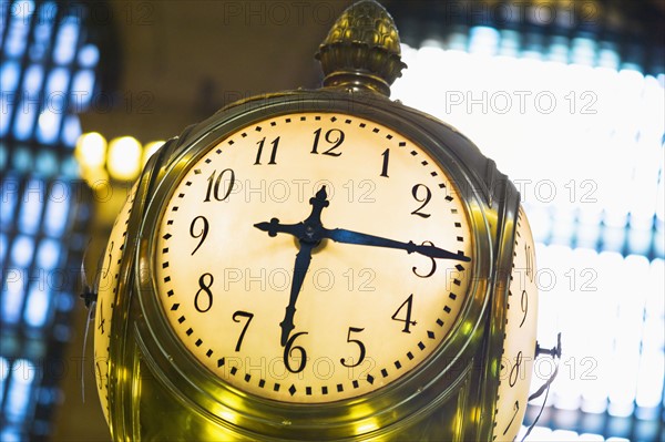 Clock in Grand Central Station.