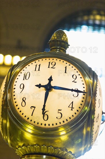 Clock in Grand Central Station.