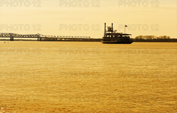 River boat on the Mississippi River.