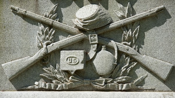 Memorial at Vicksburg National Military Park.