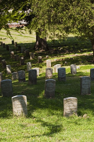 National Cemetery at Vicksburg National Military Park.