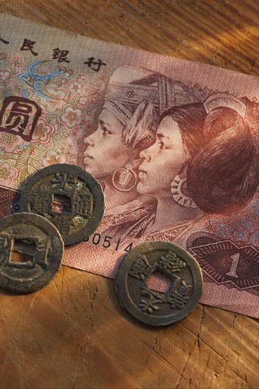 Chinese money.