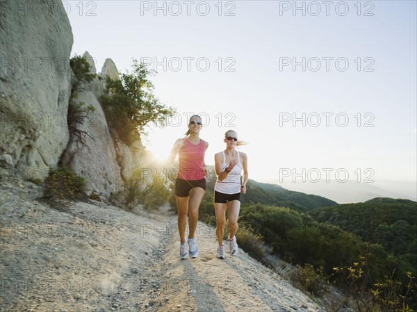 Trail runners.