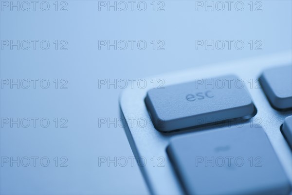 Escape key on computer keyboard. Photo : Antonio M. Rosario