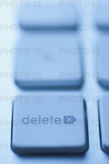 Delete key on keyboard. Photo : Antonio M. Rosario