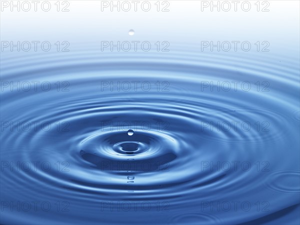 Ripples in water. Photo. David Arky