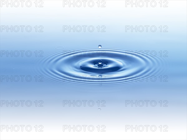 Ripples in water. Photo. David Arky