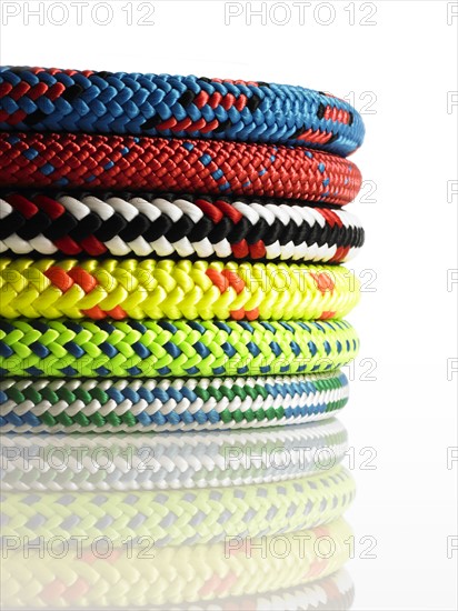 Colorful rope. Photo. David Arky