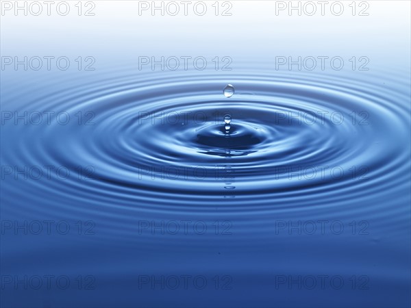 Ripples in water. Photo. David Arky