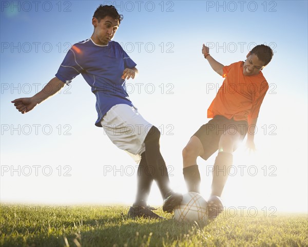 Soccer game. Photo : Mike Kemp