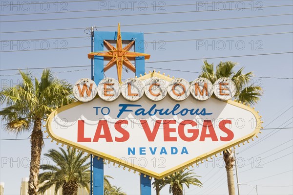 Welcome to fabulous las vegas nevada sign. Photo. Chris Hackett