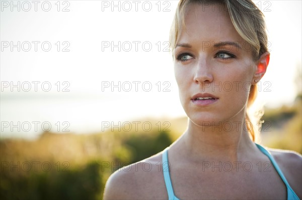 Pretty blond woman. Photo : Take A Pix Media