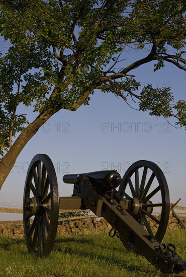 Civil war cannon. Photo. Daniel Grill