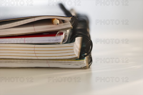 School books. Photo : Daniel Grill